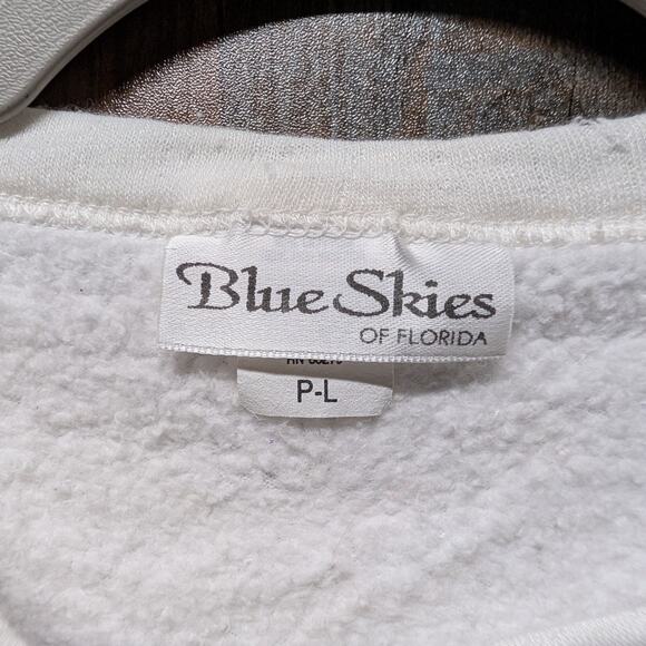 80s / 90s Winter Cardinal Granny Crewneck Sweatshirt - Picture 6 of 6